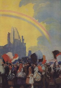 ベルギー国民の帰還 作： Edward Adrian Wilson